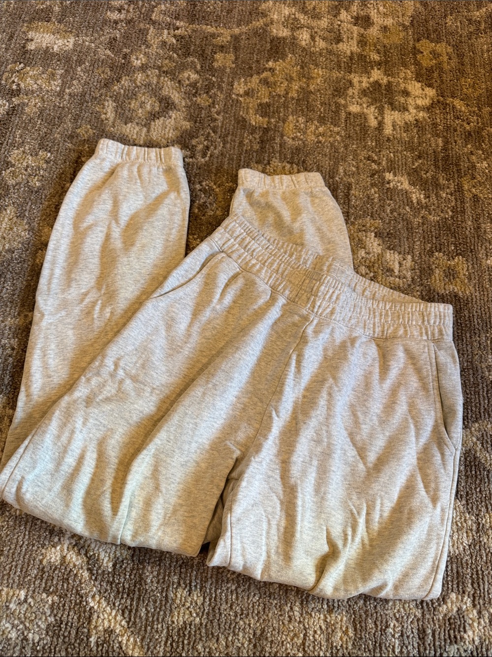 American Eagle Outfitters Heather Gray Jogger Sweatpants